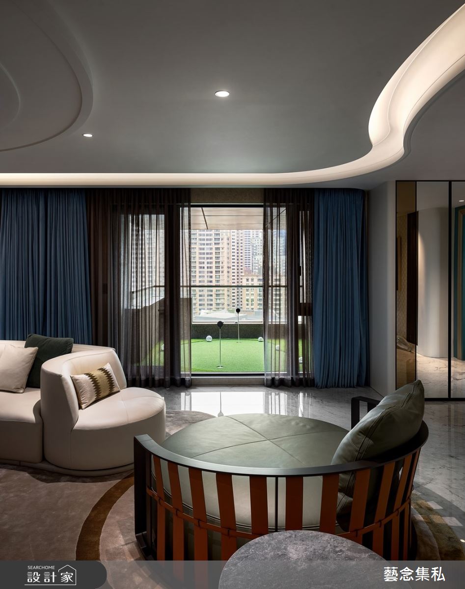 135坪新古屋(10年以下)＿奢華風客廳案例圖片＿藝念集私空間設計＿藝念集私_59之11