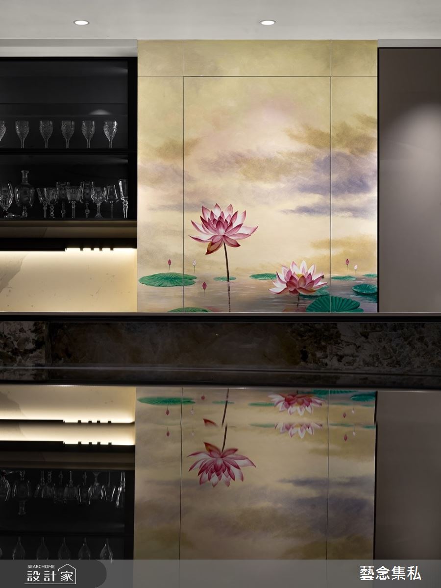 135坪新古屋(10年以下)＿奢華風餐廳中島案例圖片＿藝念集私空間設計＿藝念集私_59之18