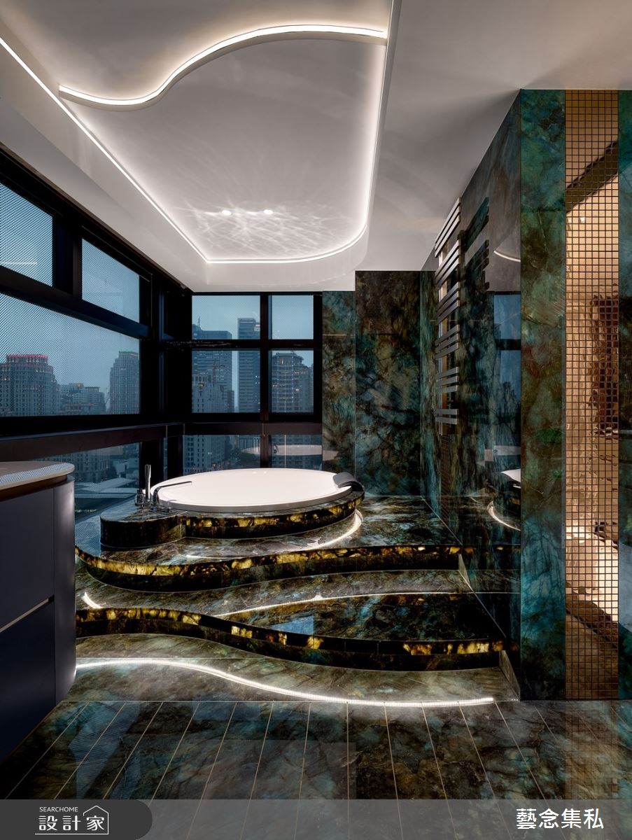 135坪新古屋(10年以下)＿奢華風浴室案例圖片＿藝念集私空間設計＿藝念集私_59之21
