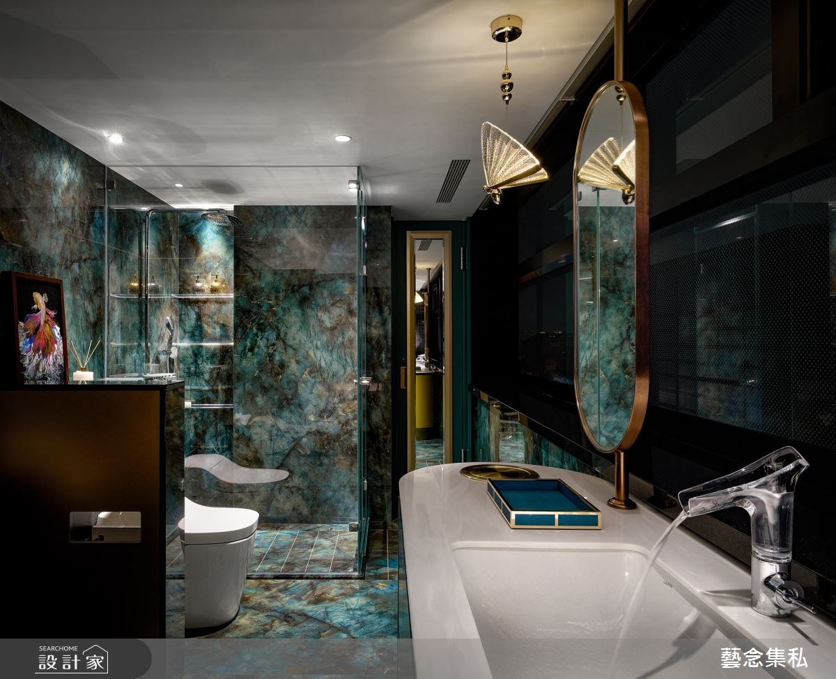 135坪新古屋(10年以下)＿奢華風浴室案例圖片＿藝念集私空間設計＿藝念集私_59之22