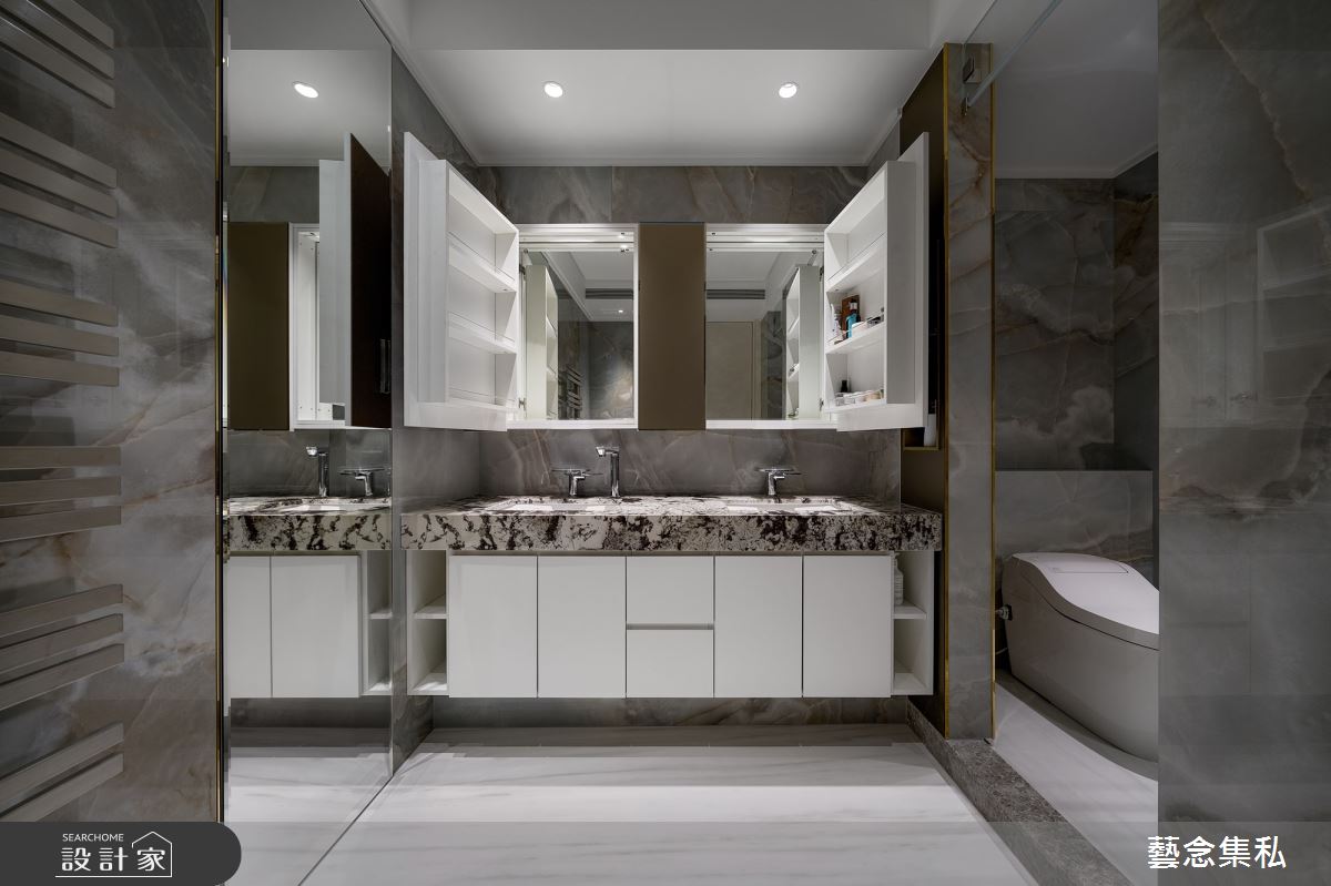 135坪新古屋(10年以下)＿奢華風浴室案例圖片＿藝念集私空間設計＿藝念集私_59之35