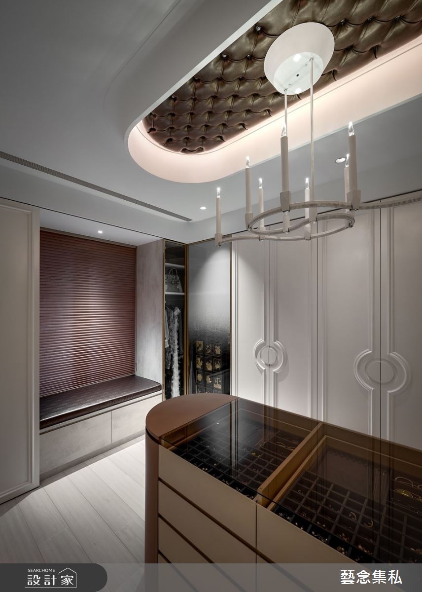 135坪新古屋(10年以下)＿奢華風更衣間案例圖片＿藝念集私空間設計＿藝念集私_59之39