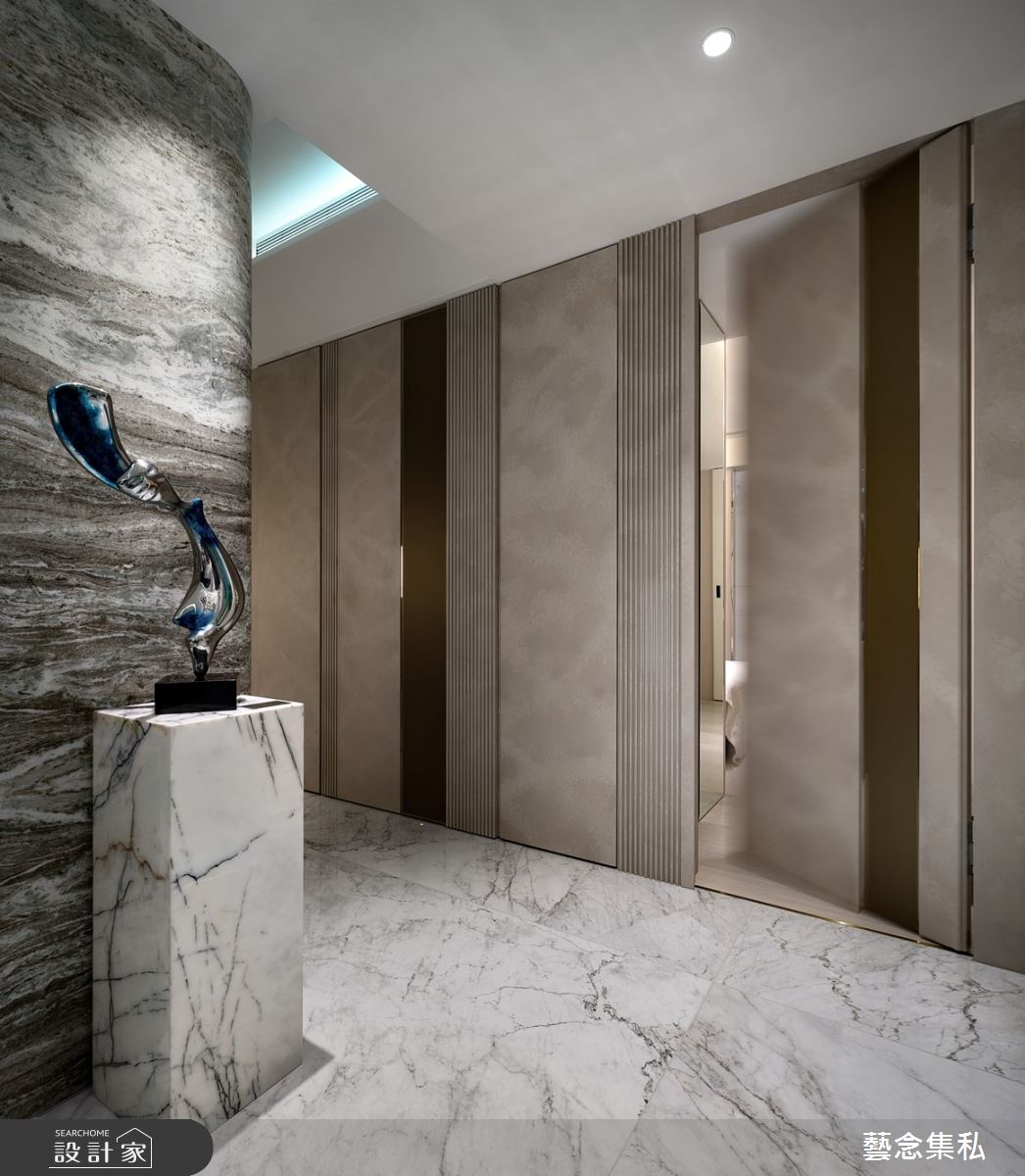 135坪新古屋(10年以下)＿奢華風走廊案例圖片＿藝念集私空間設計＿藝念集私_59之44