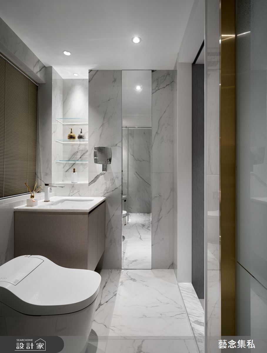 135坪新古屋(10年以下)＿奢華風浴室案例圖片＿藝念集私空間設計＿藝念集私_59之47