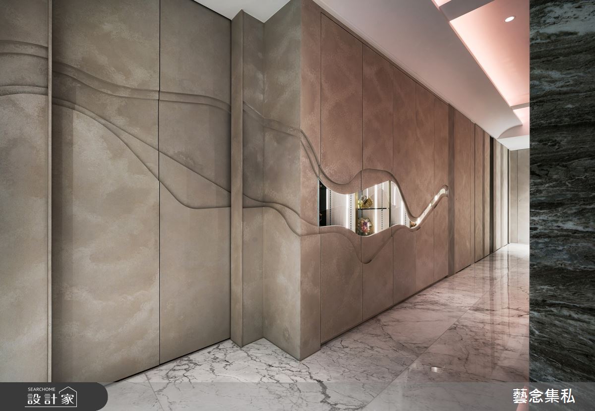 135坪新古屋(10年以下)＿奢華風走廊案例圖片＿藝念集私空間設計＿藝念集私_59之48