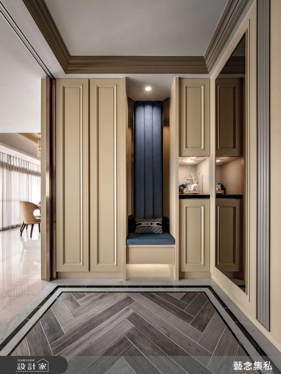 125坪新成屋(5年以下)＿奢華風玄關案例圖片＿藝念集私空間設計＿藝念集私_60之1