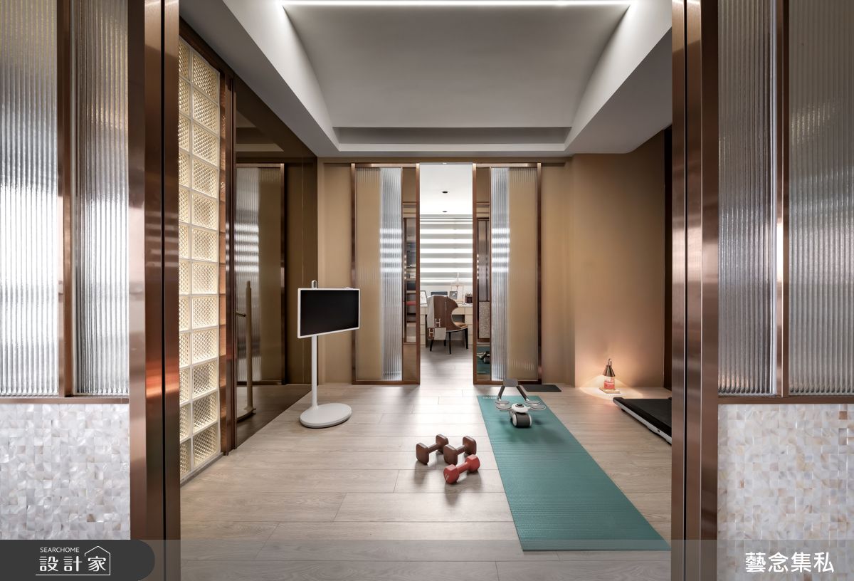 125坪新成屋(5年以下)＿奢華風家庭健身房案例圖片＿藝念集私空間設計＿藝念集私_60之14