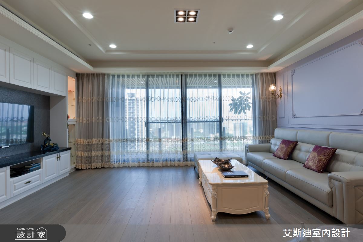 53坪新成屋(5年以下)＿鄉村風客廳案例圖片＿艾斯迪室內設計＿艾斯迪_04之6