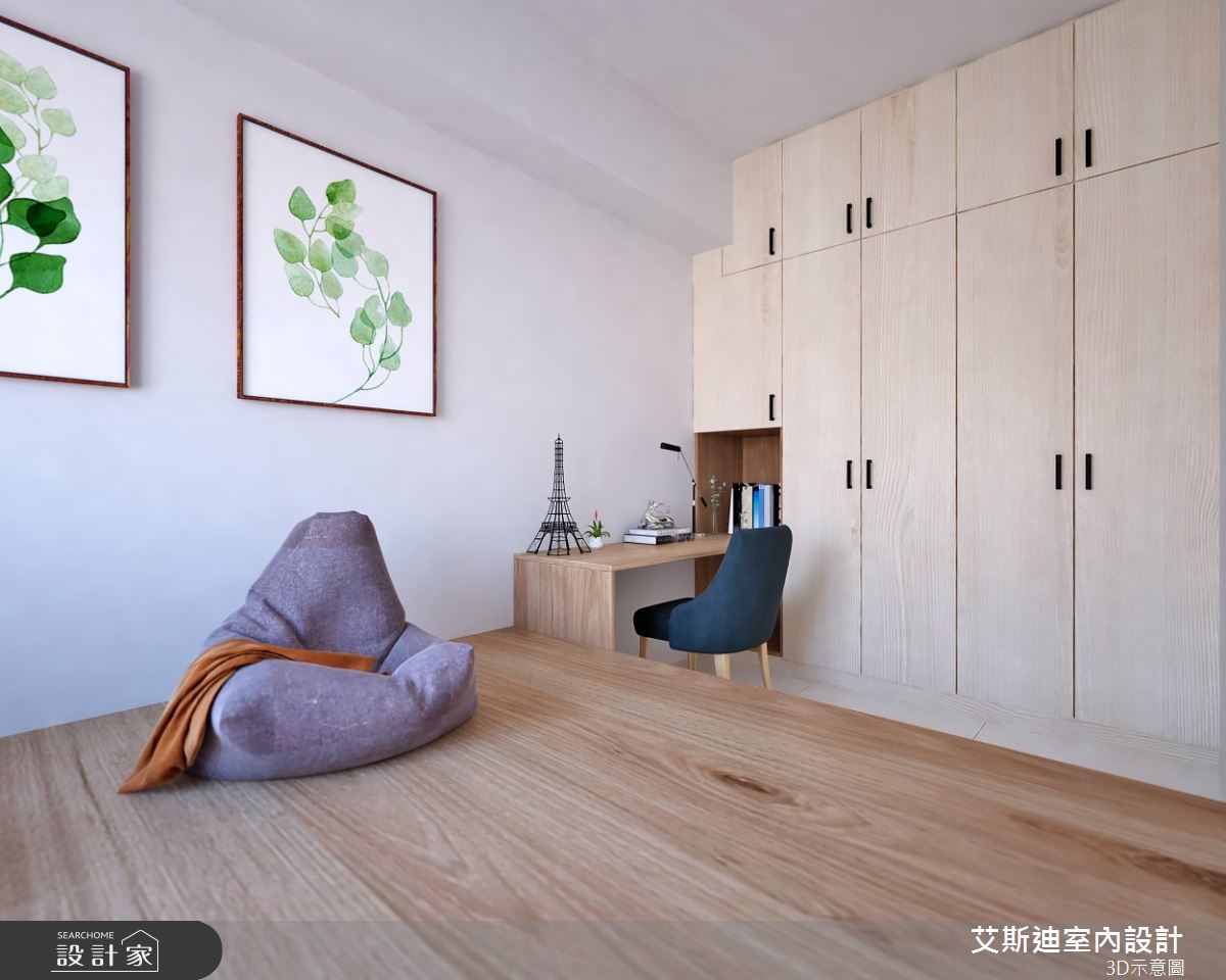 96坪新成屋(5年以下)＿現代風和室多功能室案例圖片＿艾斯迪室內設計＿艾斯迪_07之16