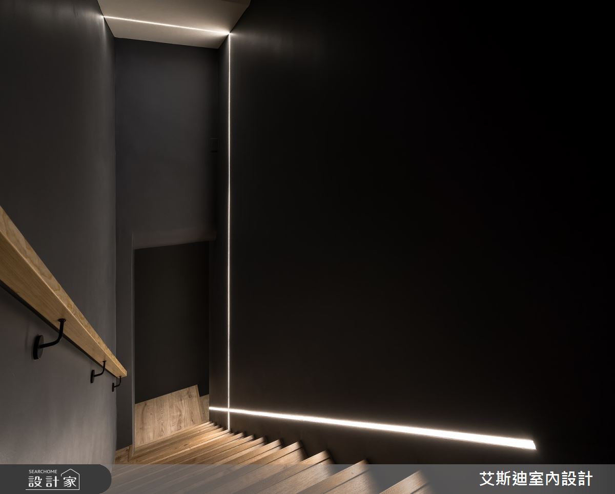 30坪老屋(31~40年)＿混搭風樓梯案例圖片＿艾斯迪室內設計＿艾斯迪_08之7