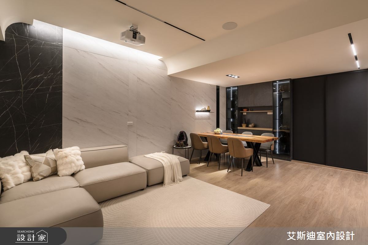 60坪老屋(41~50年)＿混搭風客廳餐廳案例圖片＿艾斯迪室內設計＿艾斯迪_09之3