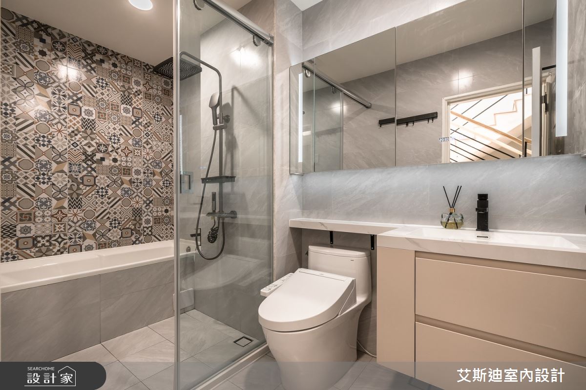 60坪老屋(41~50年)＿混搭風浴室案例圖片＿艾斯迪室內設計＿艾斯迪_09之11