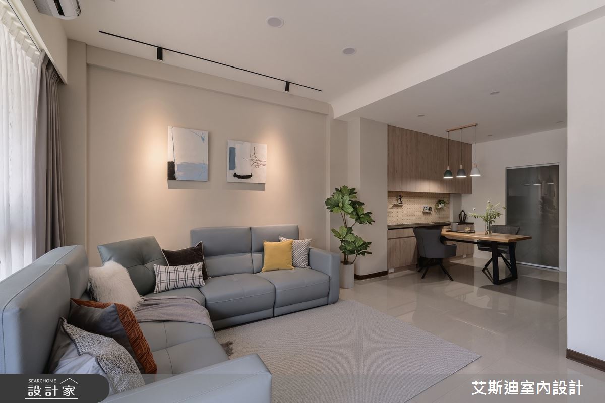 50坪新成屋(5年以下)＿現代風客廳餐廳案例圖片＿艾斯迪室內設計＿艾斯迪_10之3