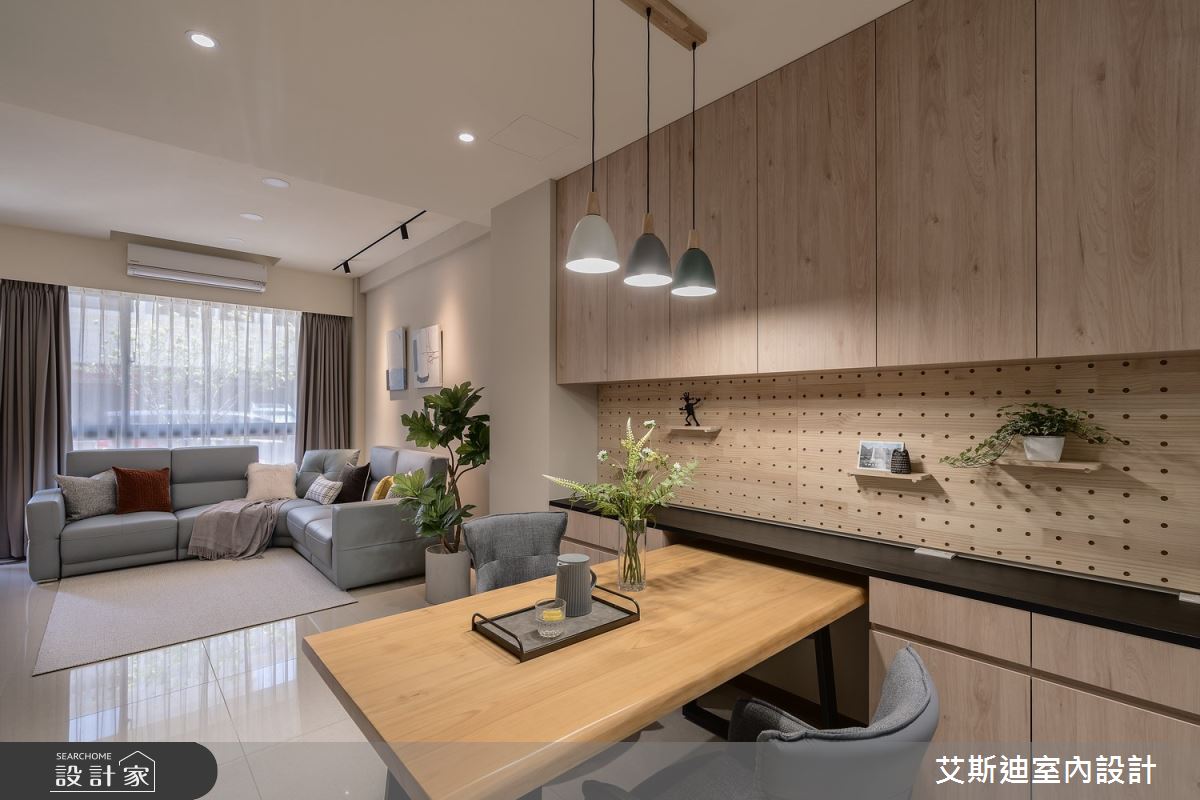 50坪新成屋(5年以下)＿現代風客廳餐廳案例圖片＿艾斯迪室內設計＿艾斯迪_10之4