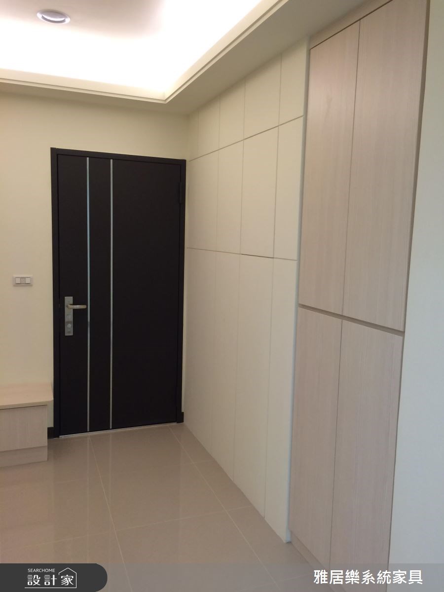 35坪老屋(16~30年)＿北歐風玄關案例圖片＿雅居樂系統室內設計＿雅居樂_01之1