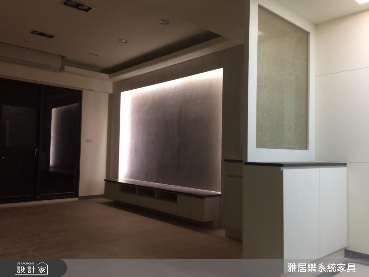 35坪新成屋(5年以下)＿混搭風客廳案例圖片＿雅居樂系統室內設計＿雅居樂_02之2
