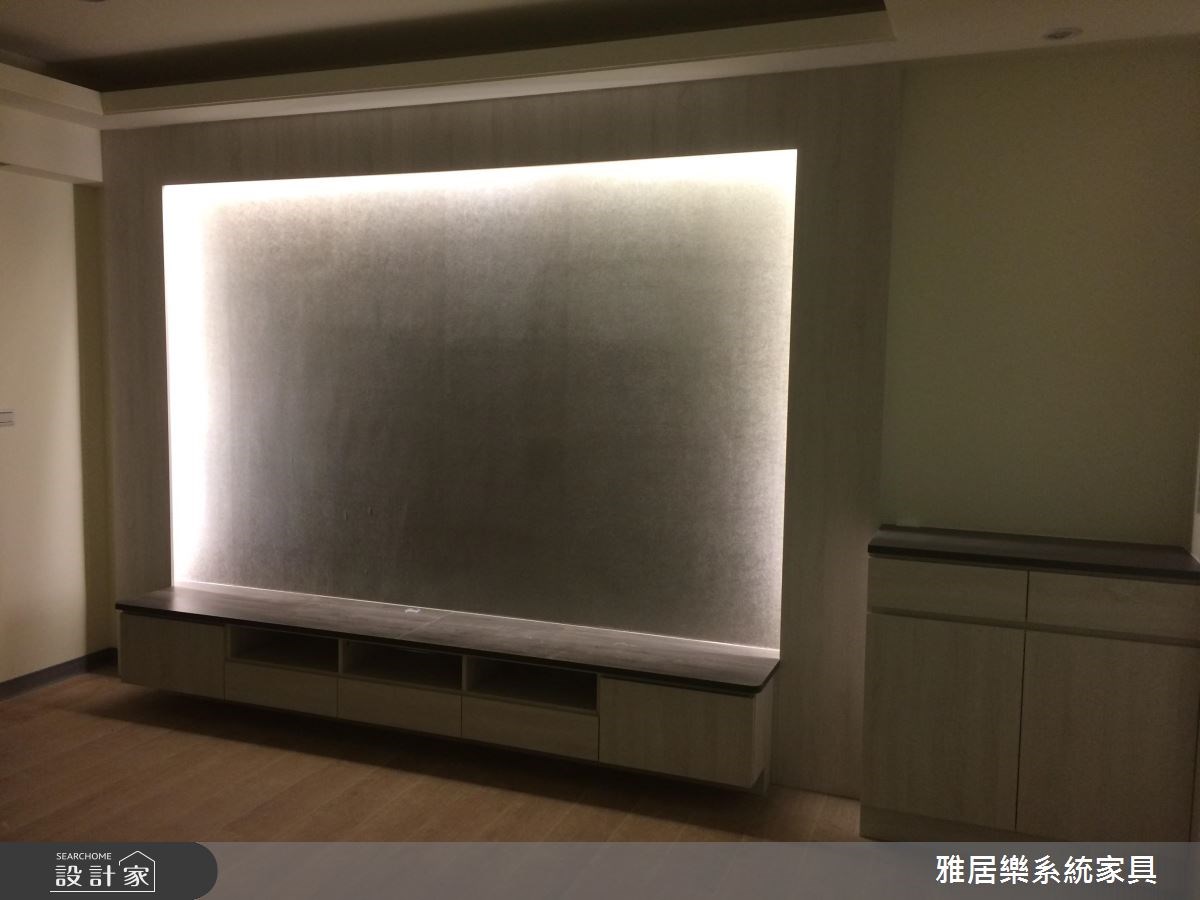 35坪新成屋(5年以下)＿混搭風客廳案例圖片＿雅居樂系統室內設計＿雅居樂_02之3