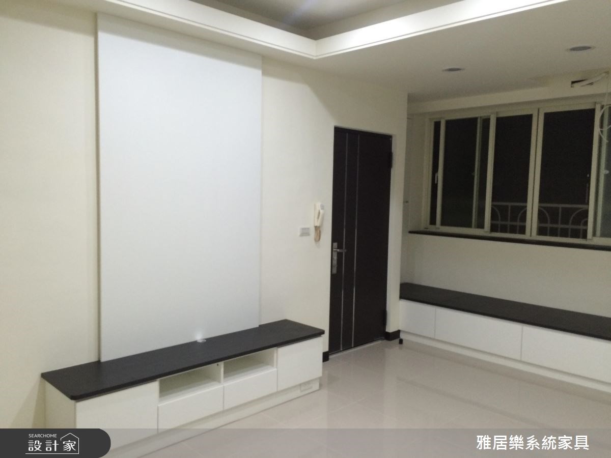 38坪老屋(16~30年)＿簡約風玄關客廳案例圖片＿雅居樂系統室內設計＿雅居樂_03之1