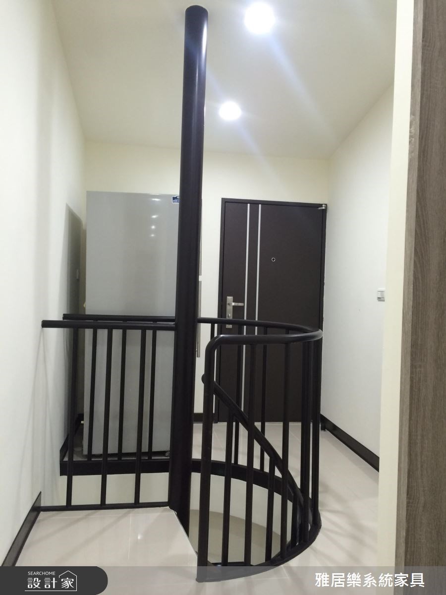 38坪老屋(16~30年)＿簡約風樓梯案例圖片＿雅居樂系統室內設計＿雅居樂_03之8