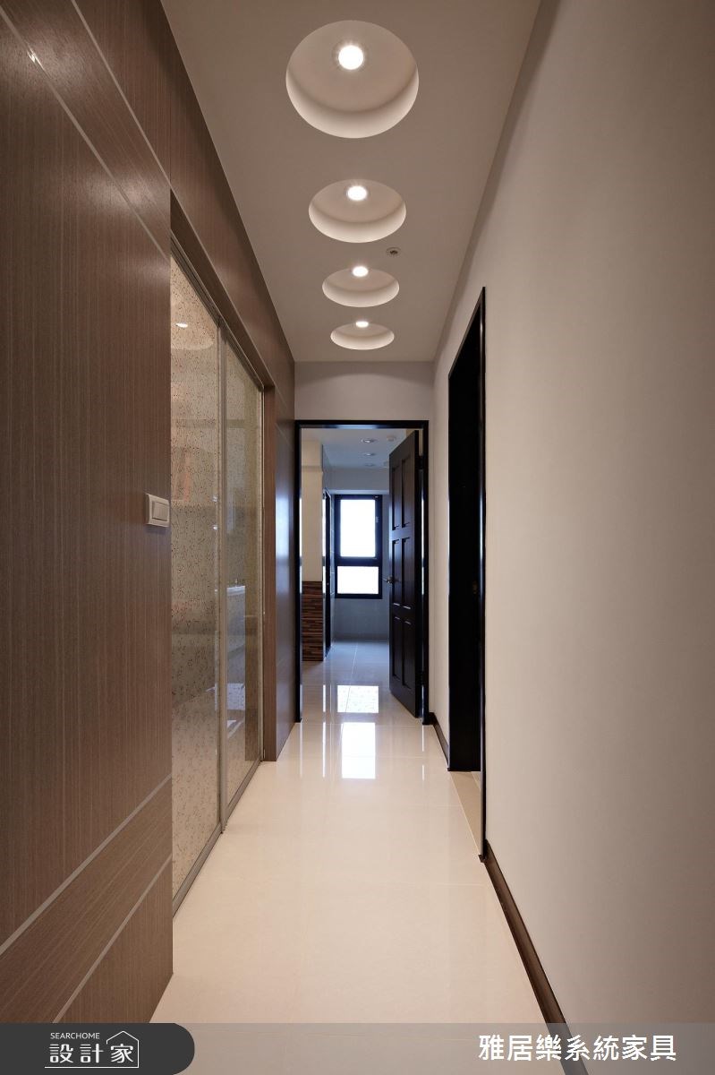 25坪新成屋(5年以下)＿混搭風走廊案例圖片＿雅居樂系統室內設計＿雅居樂_05之4