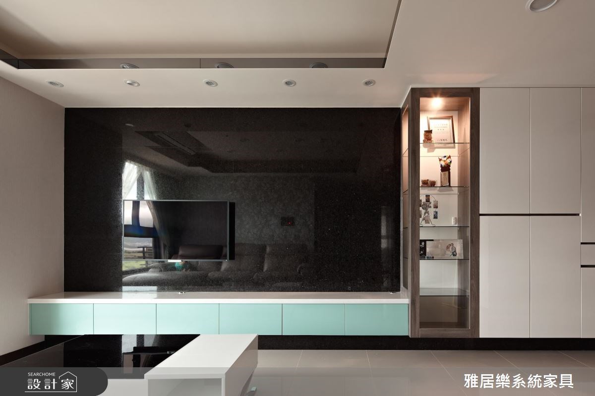 26坪新成屋(5年以下)＿混搭風客廳案例圖片＿雅居樂系統室內設計＿雅居樂_06之3