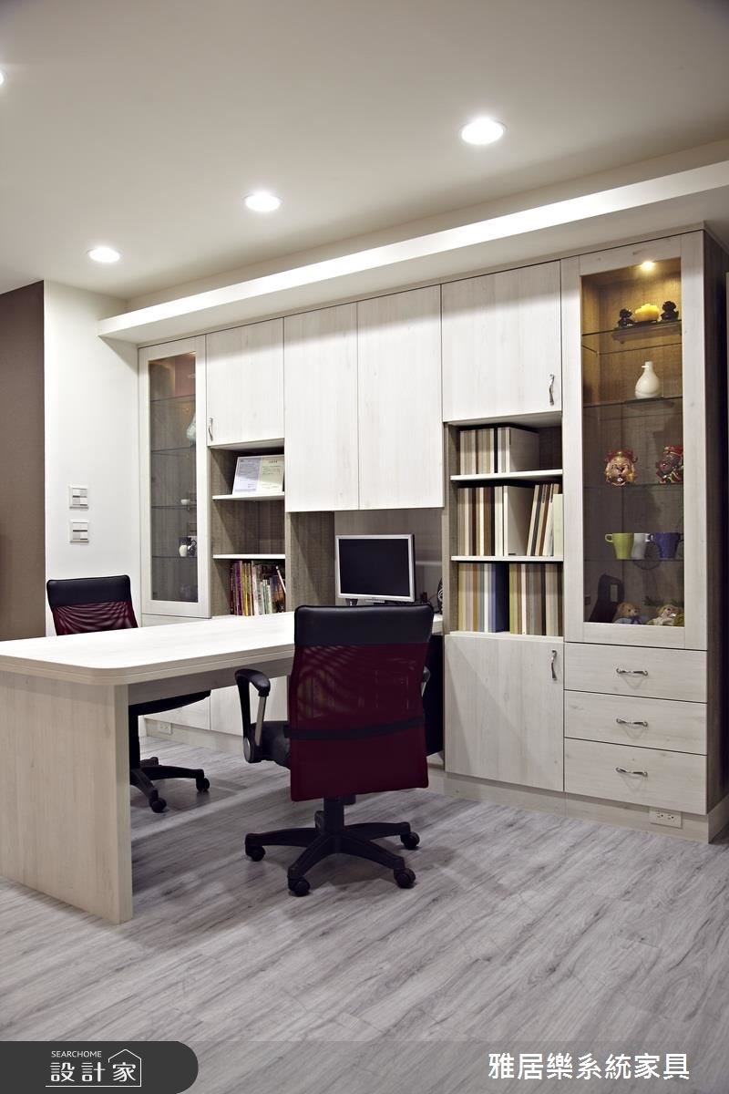 20坪＿混搭風書房工作區案例圖片＿雅居樂系統室內設計＿雅居樂_07之6