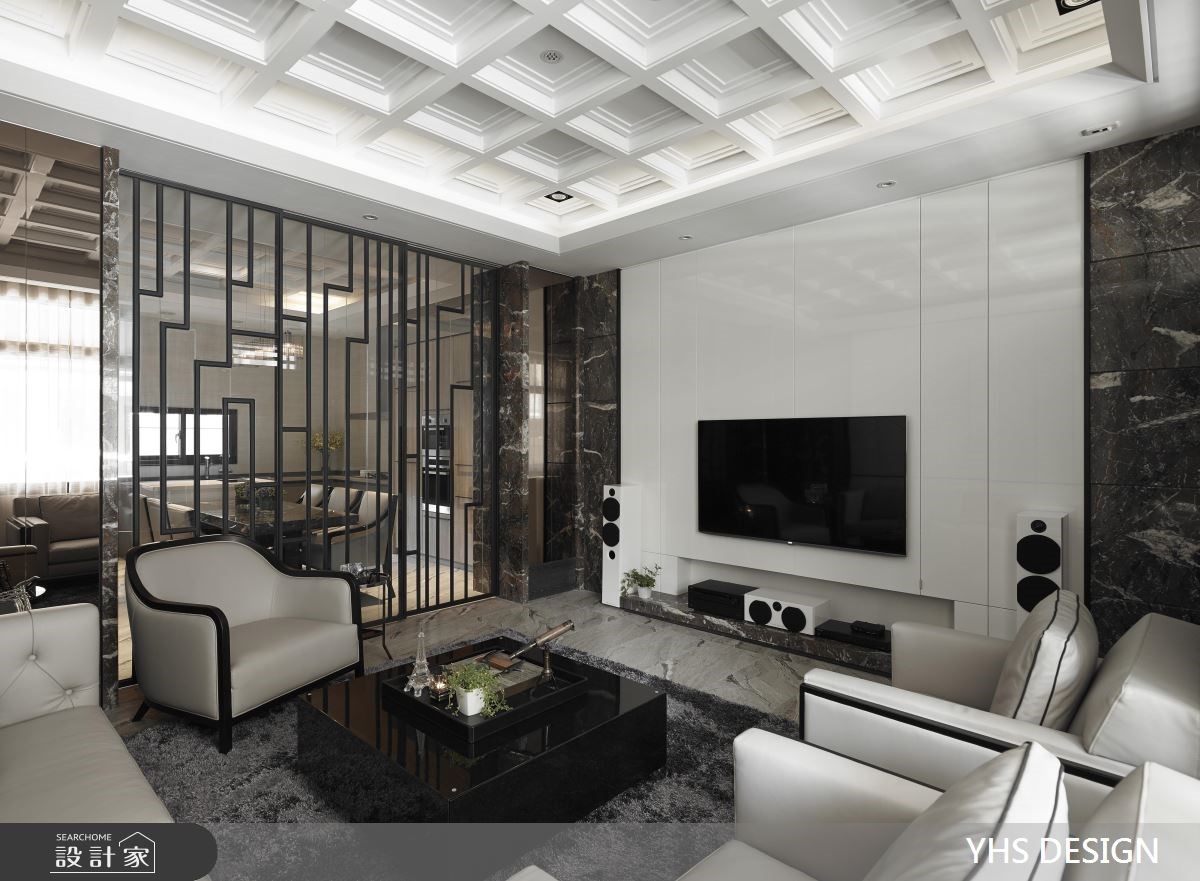 75坪＿奢華風客廳案例圖片＿YHS DESIGN設計事業＿YHS_熙境之3