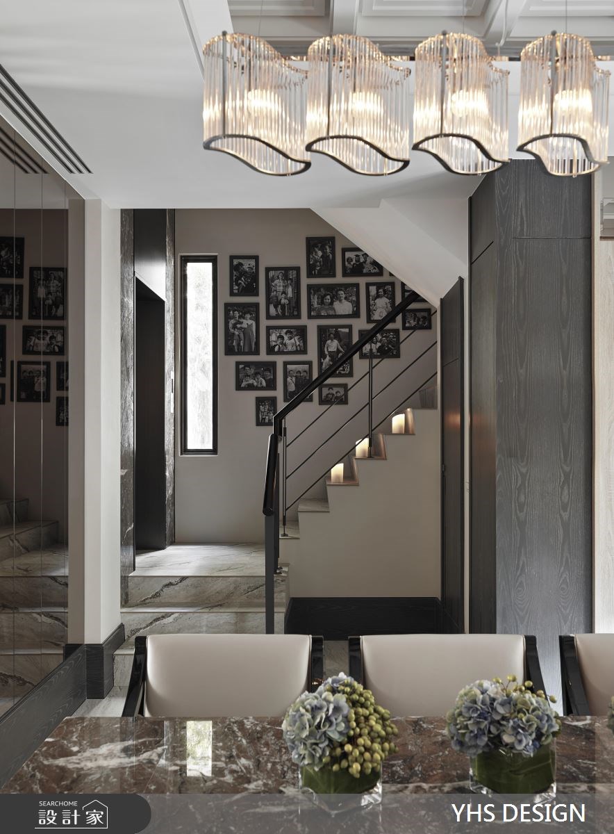 75坪＿奢華風餐廳樓梯案例圖片＿YHS DESIGN設計事業＿YHS_熙境之6