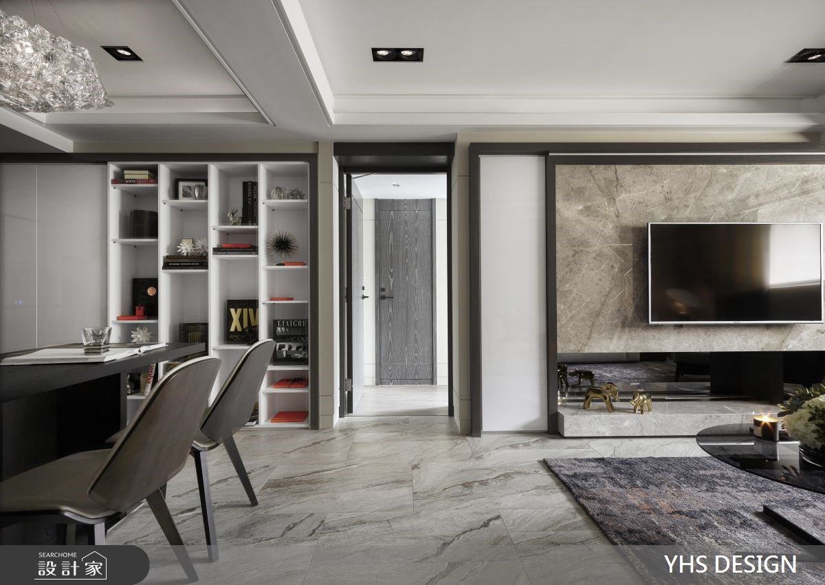 28坪老屋(16~30年)＿奢華風客廳餐廳案例圖片＿YHS DESIGN設計事業＿YHS_世青禮蘭之6