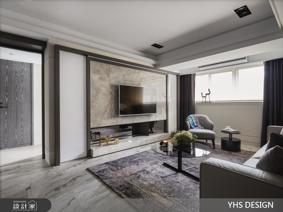 28坪老屋(16~30年)＿奢華風客廳案例圖片＿YHS DESIGN設計事業＿YHS_世青禮蘭之7