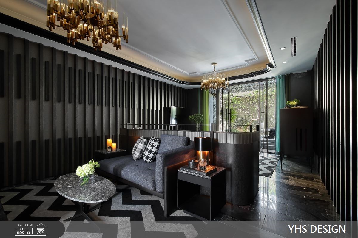 50坪＿奢華風客廳案例圖片＿YHS DESIGN設計事業＿YHS_澹美之2