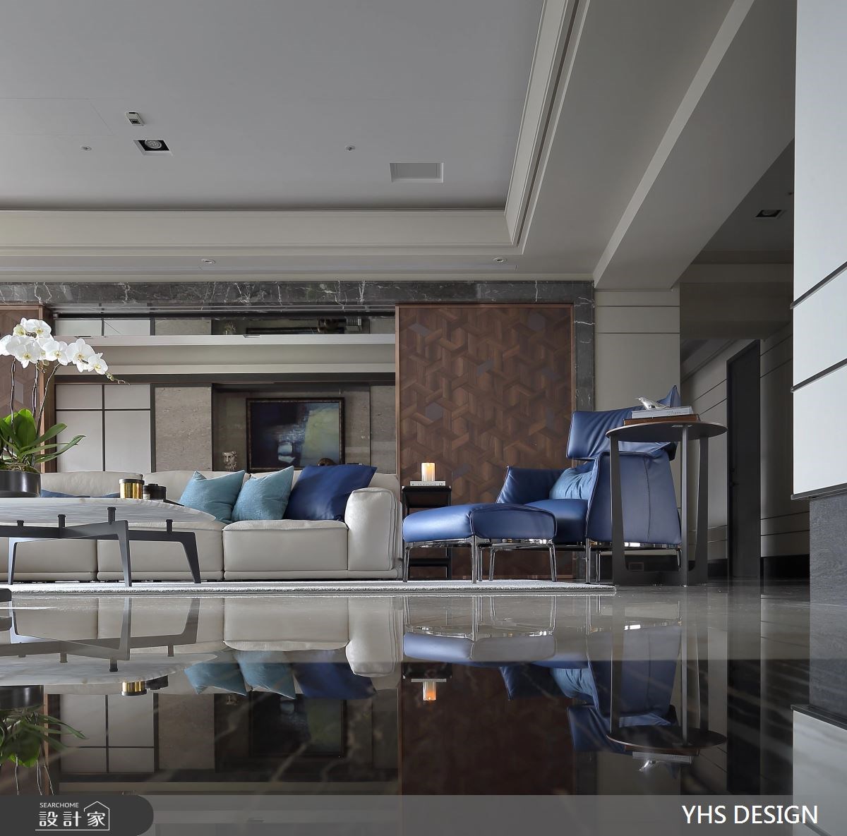 148坪新成屋(5年以下)＿現代風客廳案例圖片＿YHS DESIGN設計事業＿YHS_森鑄之2