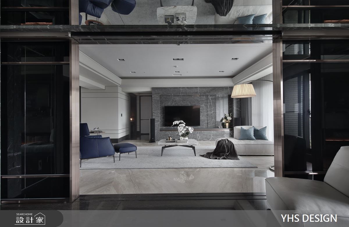 148坪新成屋(5年以下)＿現代風客廳案例圖片＿YHS DESIGN設計事業＿YHS_森鑄之9