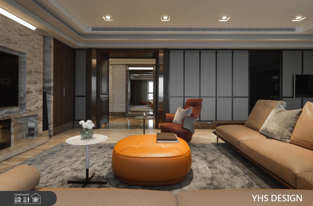 240坪＿奢華風客廳案例圖片＿YHS DESIGN設計事業＿YHS_松疆之4