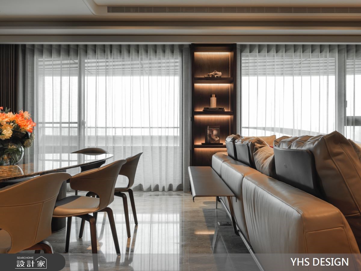 240坪＿奢華風客廳餐廳案例圖片＿YHS DESIGN設計事業＿YHS_松疆之7
