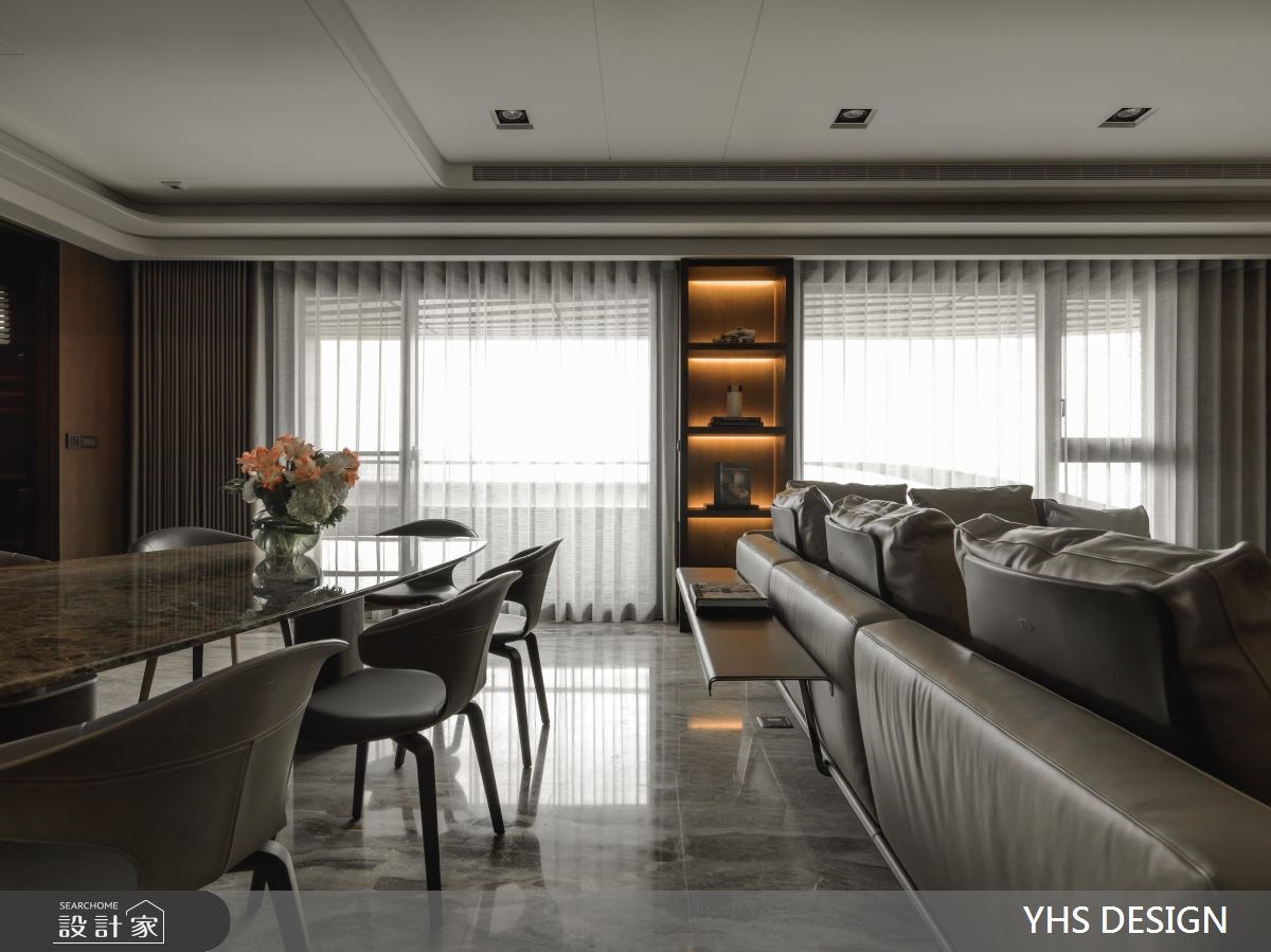 240坪＿奢華風客廳餐廳案例圖片＿YHS DESIGN設計事業＿YHS_松疆之8