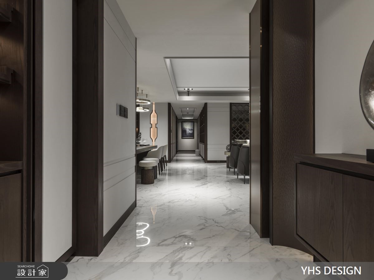 64坪新成屋(5年以下)＿新中式風玄關案例圖片＿YHS DESIGN設計事業＿YHS_天青之1