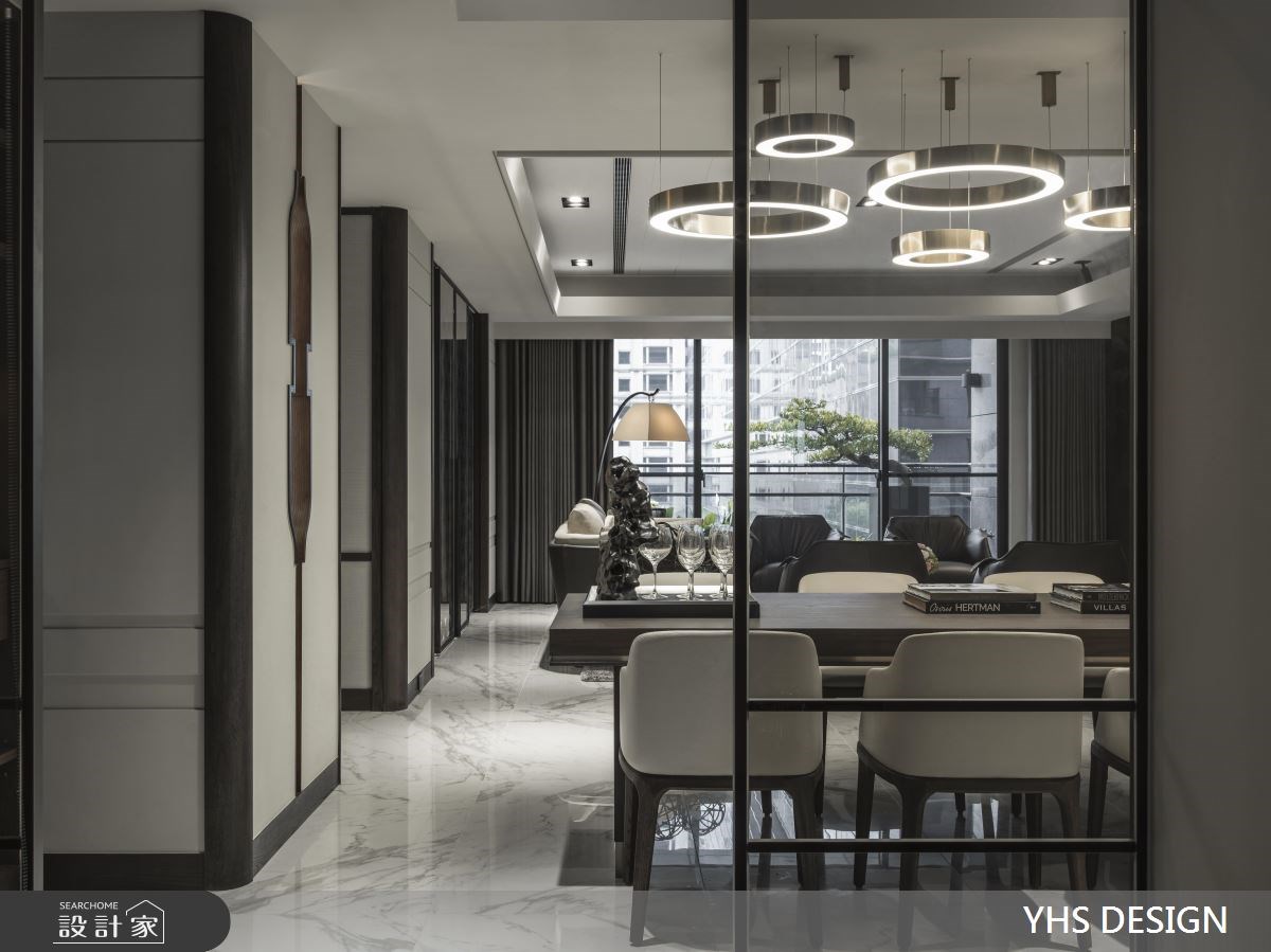 64坪新成屋(5年以下)＿新中式風餐廳案例圖片＿YHS DESIGN設計事業＿YHS_天青之11