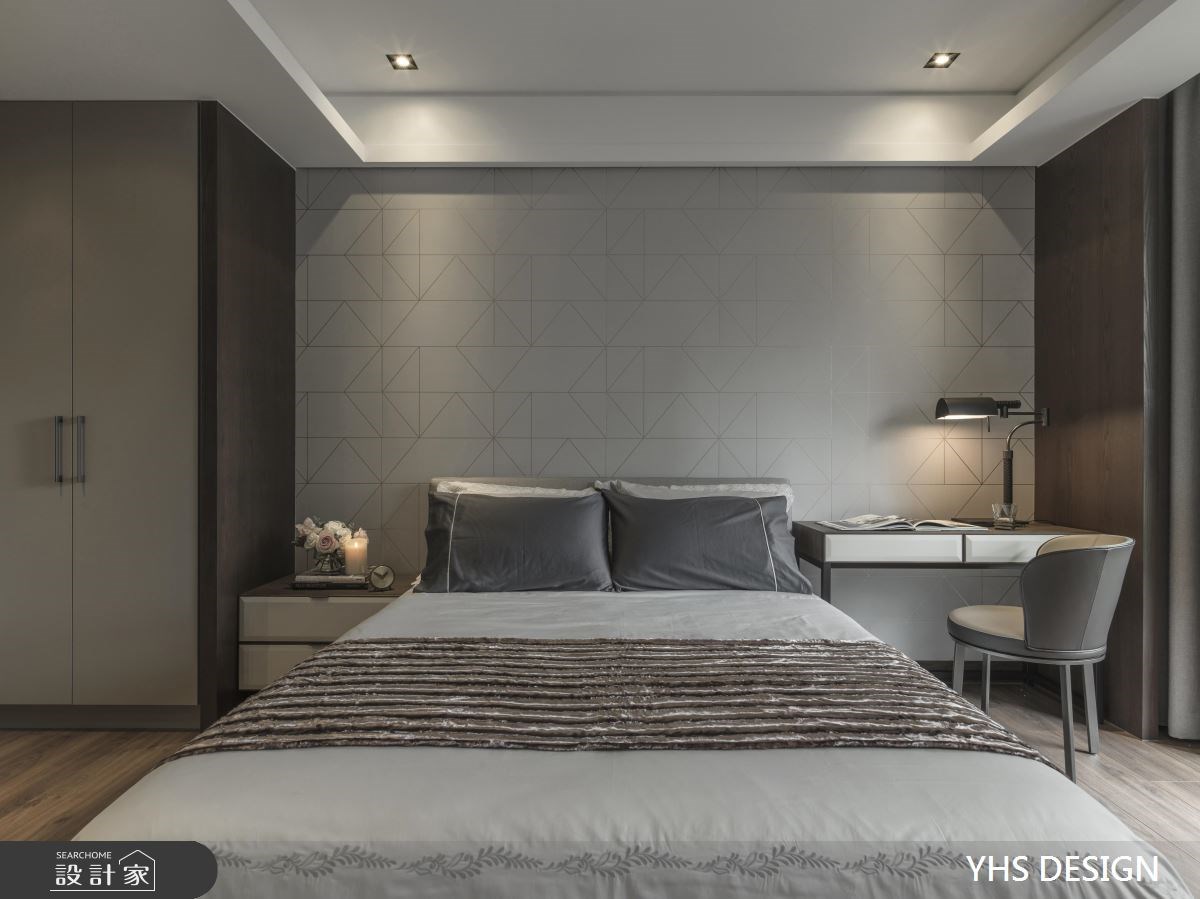 64坪新成屋(5年以下)＿新中式風臥室案例圖片＿YHS DESIGN設計事業＿YHS_天青之15