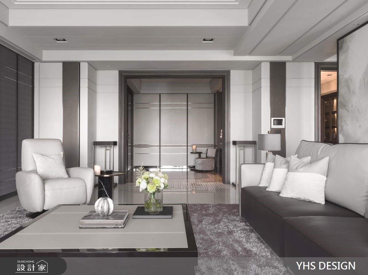 76坪新成屋(5年以下)＿新古典玄關客廳案例圖片＿YHS DESIGN設計事業＿YHS_雍容之4