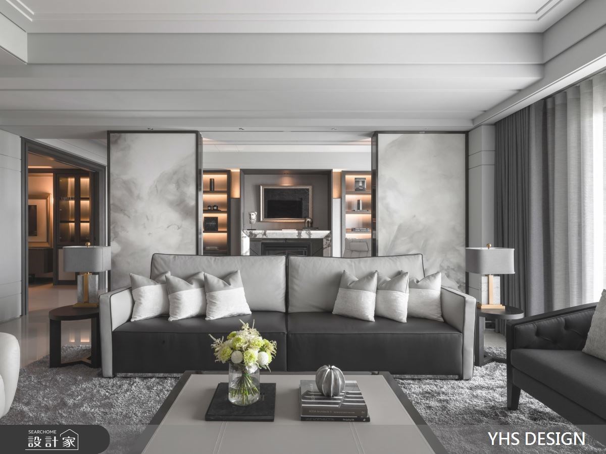 76坪新成屋(5年以下)＿新古典客廳案例圖片＿YHS DESIGN設計事業＿YHS_雍容之8