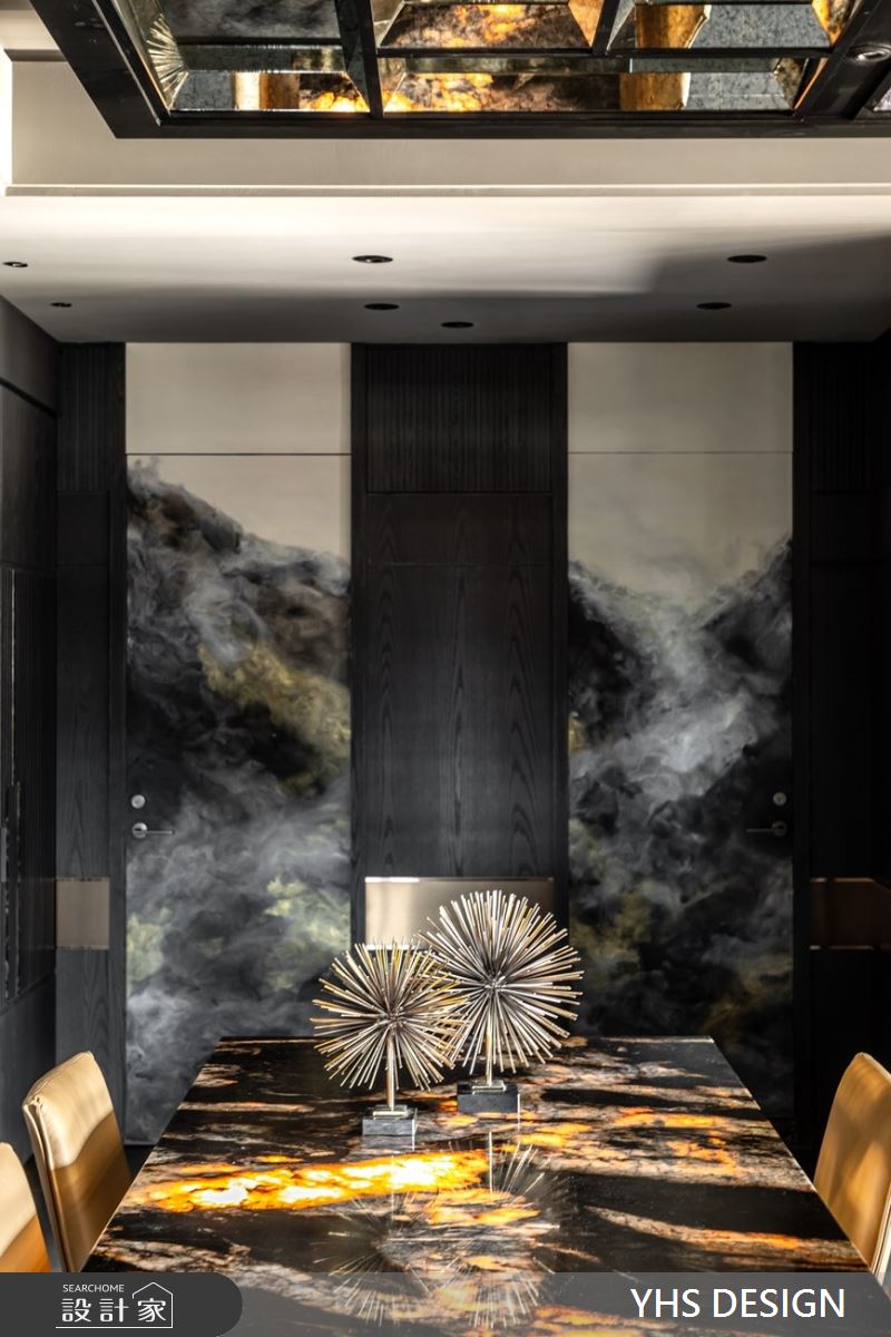 32坪新成屋(5年以下)＿奢華風案例圖片＿YHS DESIGN設計事業＿YHS_光．蘊之4