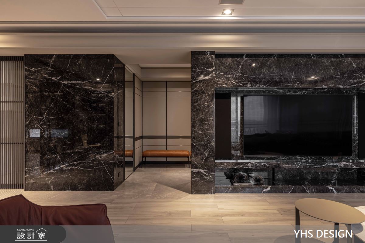 100坪毛胚屋＿奢華風客廳案例圖片＿YHS DESIGN設計事業＿YHS_雍睦之1