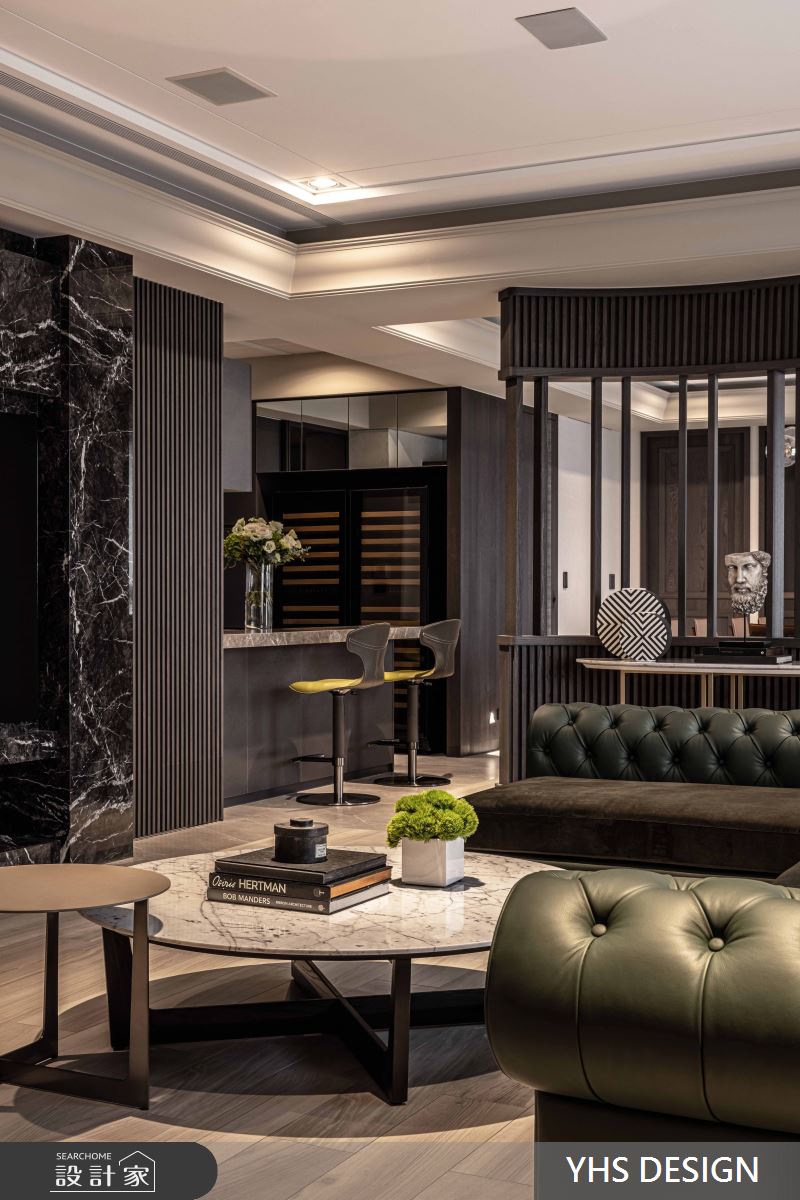 100坪毛胚屋＿奢華風客廳案例圖片＿YHS DESIGN設計事業＿YHS_雍睦之5