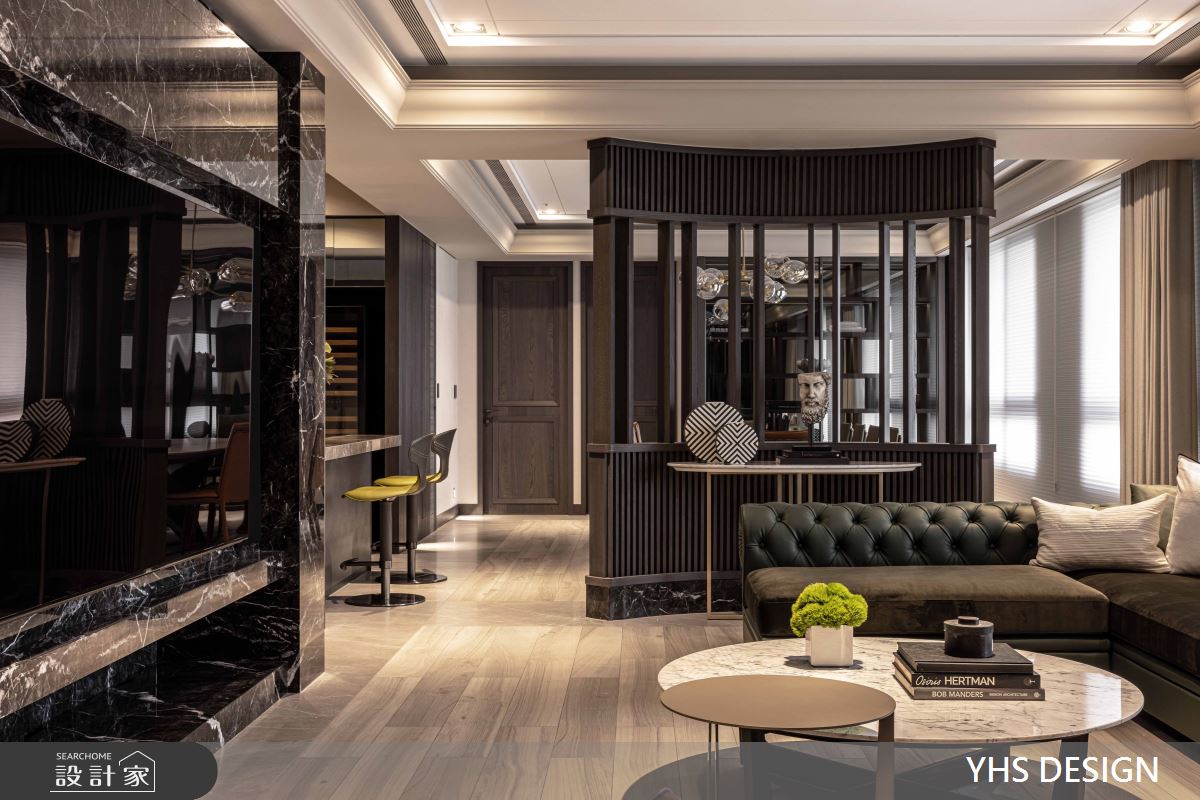 100坪毛胚屋＿奢華風客廳案例圖片＿YHS DESIGN設計事業＿YHS_雍睦之7