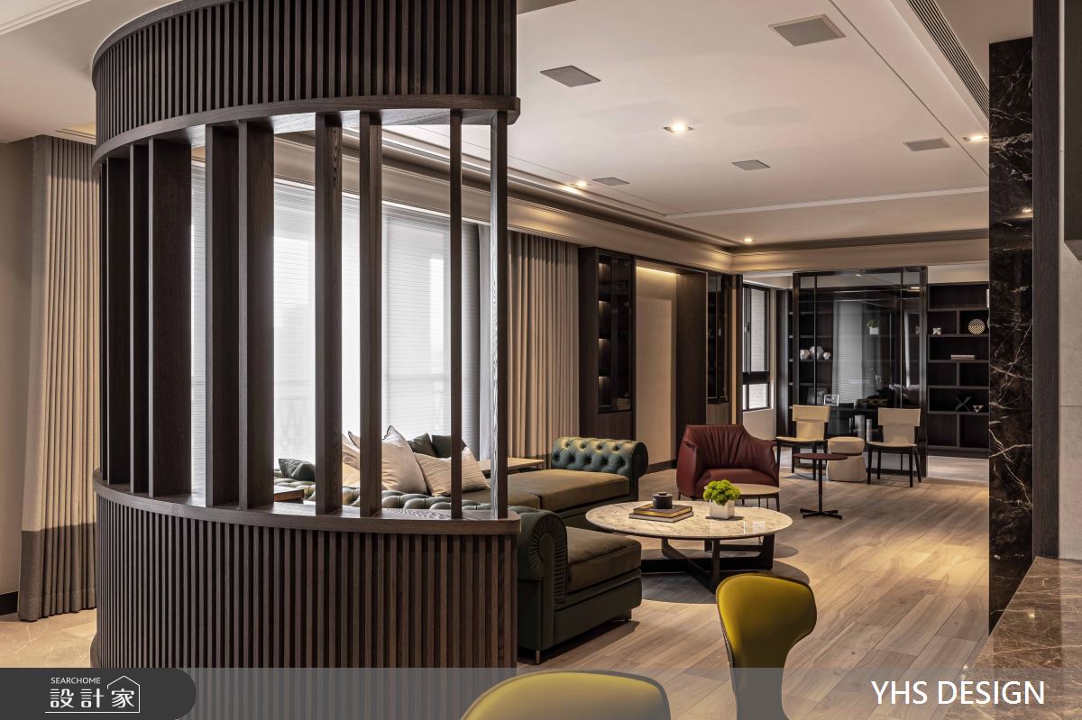 100坪毛胚屋＿奢華風客廳案例圖片＿YHS DESIGN設計事業＿YHS_雍睦之15