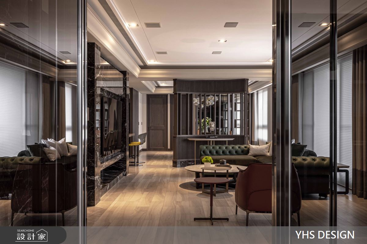 100坪毛胚屋＿奢華風客廳案例圖片＿YHS DESIGN設計事業＿YHS_雍睦之18