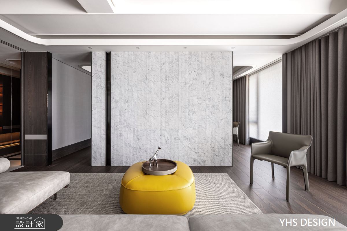 50坪新成屋(5年以下)＿現代簡約風客廳案例圖片＿YHS DESIGN設計事業＿YHS_雍真之17