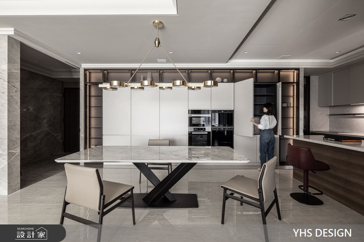 60坪新成屋(5年以下)＿現代簡約風餐廳吧檯案例圖片＿YHS DESIGN設計事業＿YHS_睿格之19