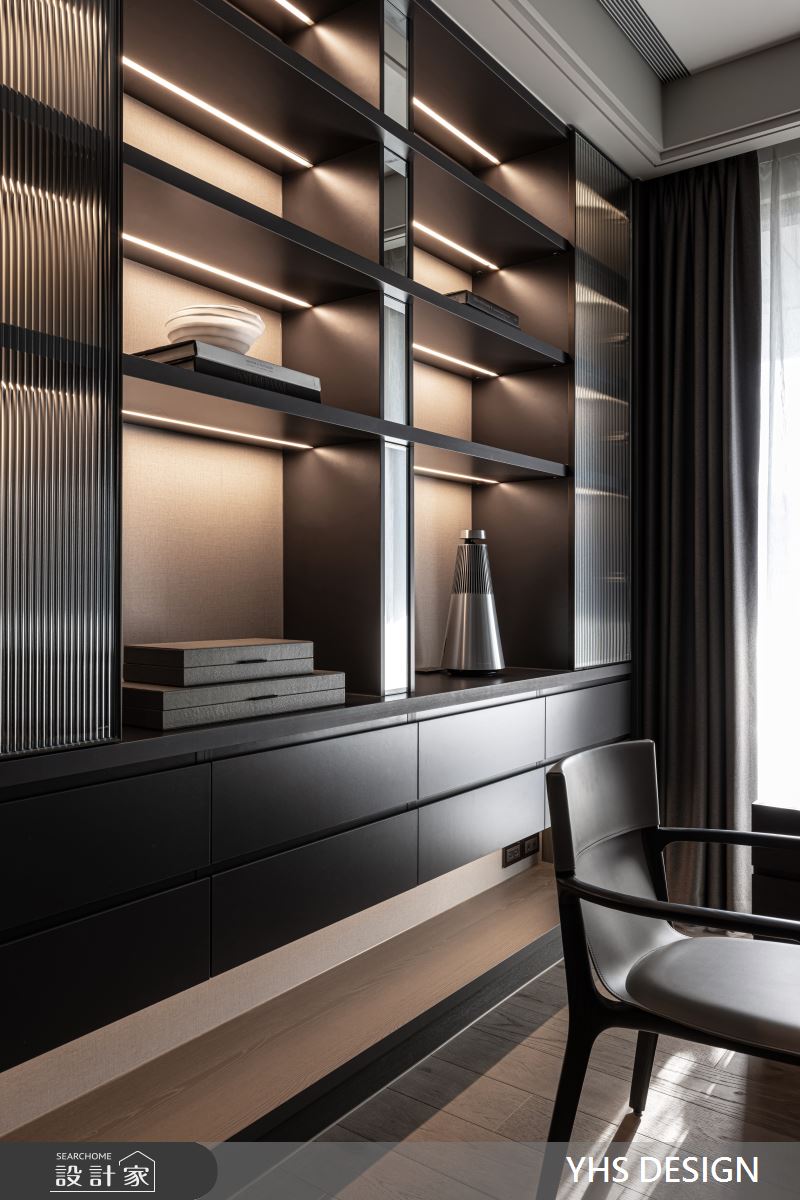 60坪新成屋(5年以下)＿現代簡約風書房工作區案例圖片＿YHS DESIGN設計事業＿YHS_睿格之24